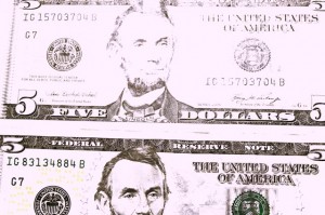 Money, cash, Lincoln
